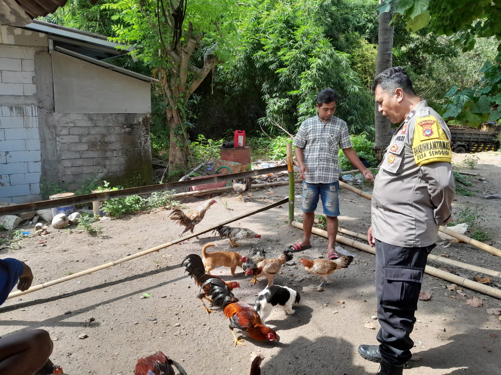 Polisi Bantu Warga Wujudkan Ketahanan Pangan di Lombok Barat