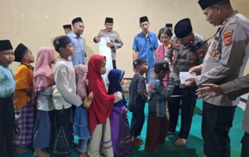 Ramadan Penuh Berkah, Polsek Gerung Berbagi dengan Anak Yatim