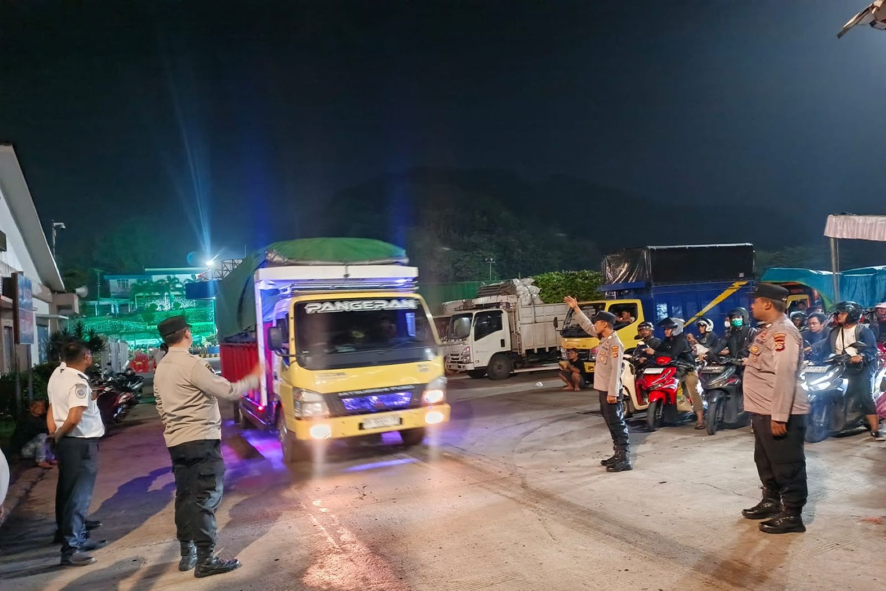 Polsek Kawasan Lembar Pastikan Keamanan Penyeberangan Lombok-Bali