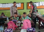 Polsek Gerung Kawal Ketat Program Makan Bergizi Gratis di Lombok Barat