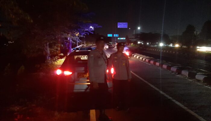 Patroli KRYD Polsek Labuapi, Antisipasi 3C di Jalur Rawan Lombok Barat