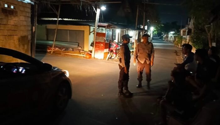 Polsek Labuapi Tingkatkan Patroli Malam Jaga Kamtibmas