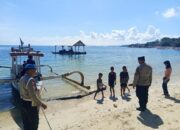 Cegah 3C, Polsek Sekotong Rutin Patroli di Pantai Elak-elak