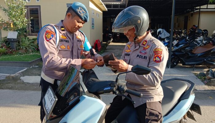 Gaktibplin Polres Lombok Barat, Cerminan Disiplin dan Profesionalisme Polri