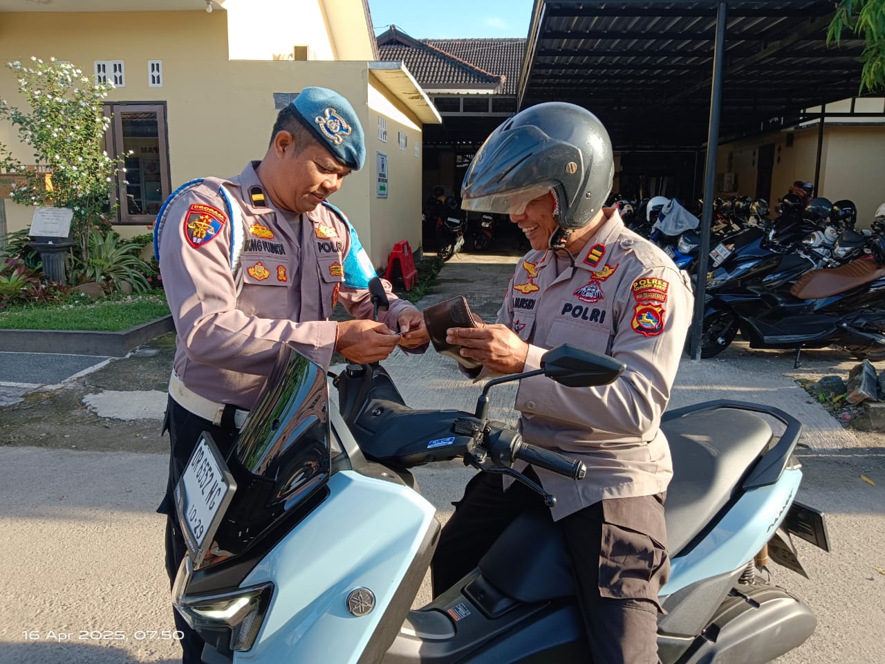 Gaktibplin Polres Lombok Barat, Cerminan Disiplin dan Profesionalisme Polri