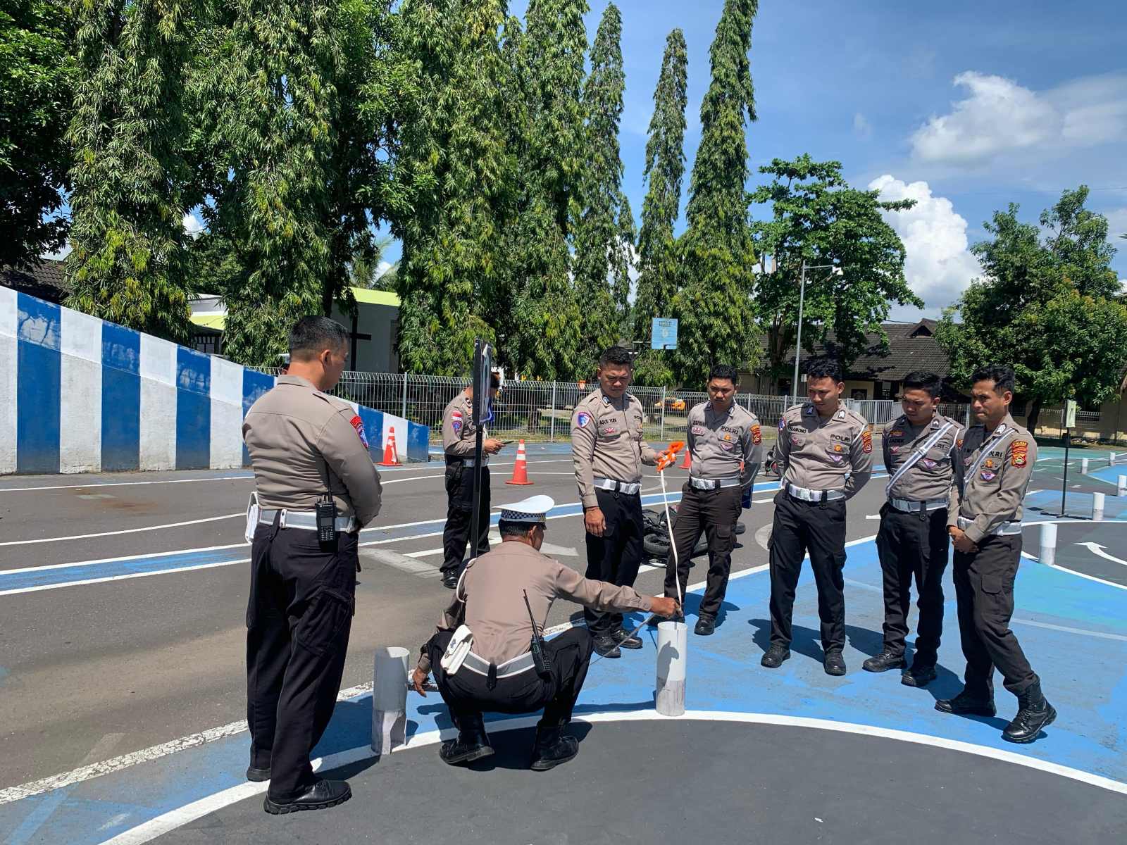 Polres Lombok Barat Tingkatkan Profesionalisme Satlantas Lewat Pelatihan Teknis