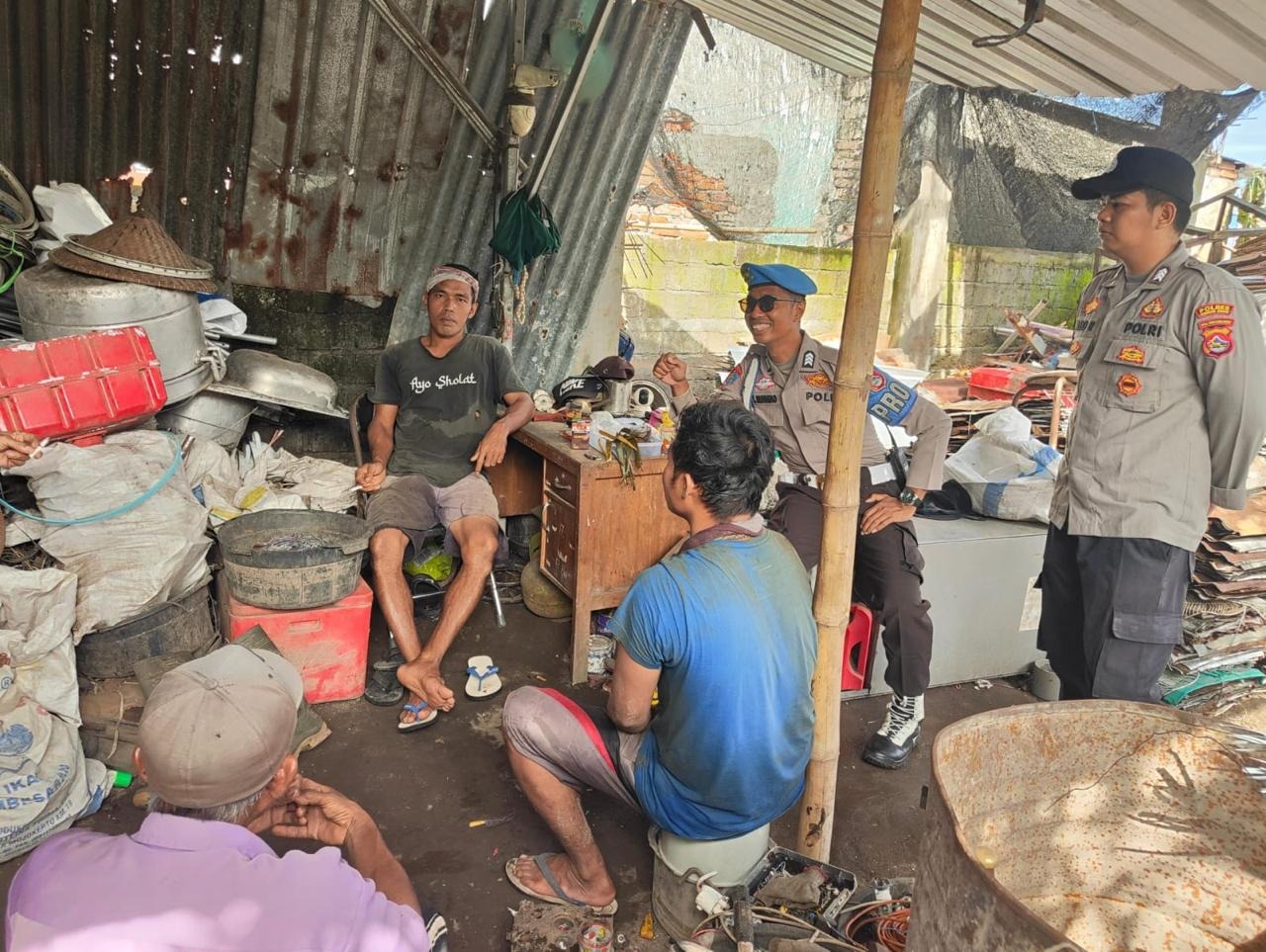 Wilayah Aman Warga Tenang, Peran Aktif Polsek Kediri