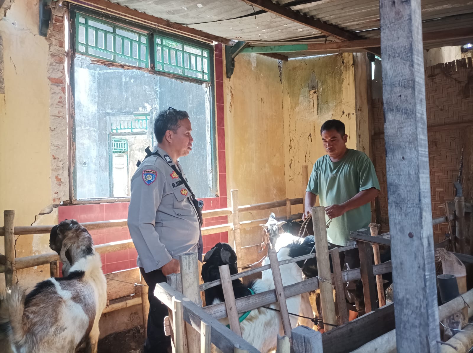 Polri dan Warga Desa Sandik Bersinergi Dukung Swasembada Pangan