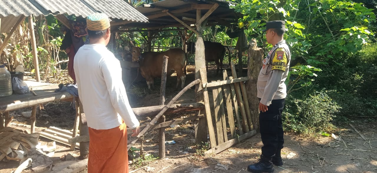 Polri Aktif Jalin Komunikasi Masyarakat Lewat DDS di Sekotong