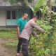 Bhabinkamtibmas Ajak Warga Manfaatkan Pekarangan untuk Ketahanan Pangan