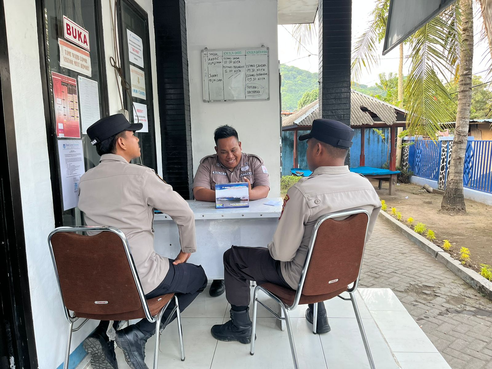 Polsek Lembar Intensifkan Patroli KRYD di Area Pelabuhan Vital