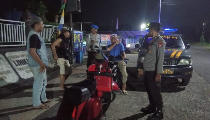 Langkah Proaktif Polsek Kuripan Jaga Stabilitas Kamtibmas