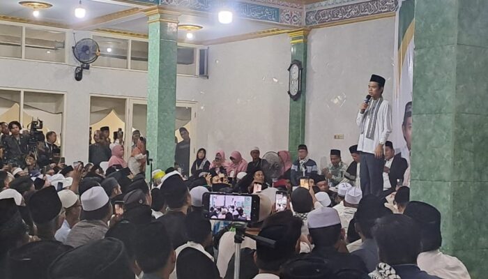Pengamanan Prima Polres Lombok Barat Warnai Tablig Akbar UAS
