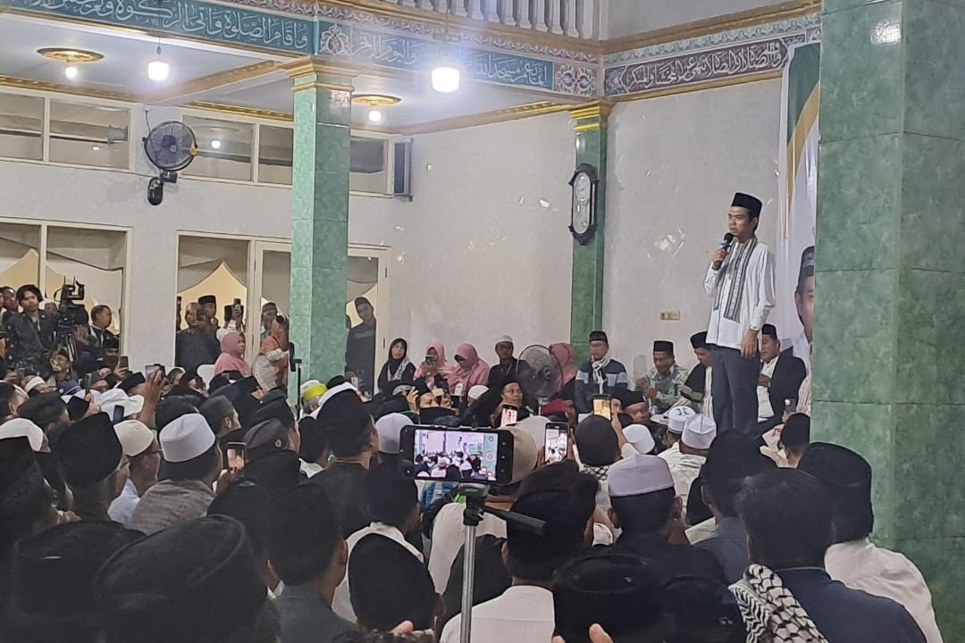 Pengamanan Prima Polres Lombok Barat Warnai Tablig Akbar UAS
