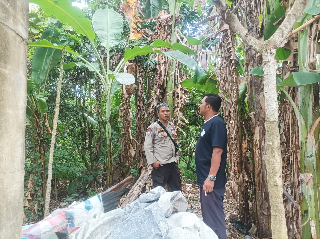 Polsek Batulayar Dorong Warga Manfaatkan Pekarangan untuk Ketahanan Pangan