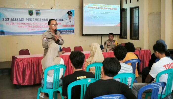 Sinergi Polri dan PKK Desa Bengkaung dalam Edukasi Anti Narkoba
