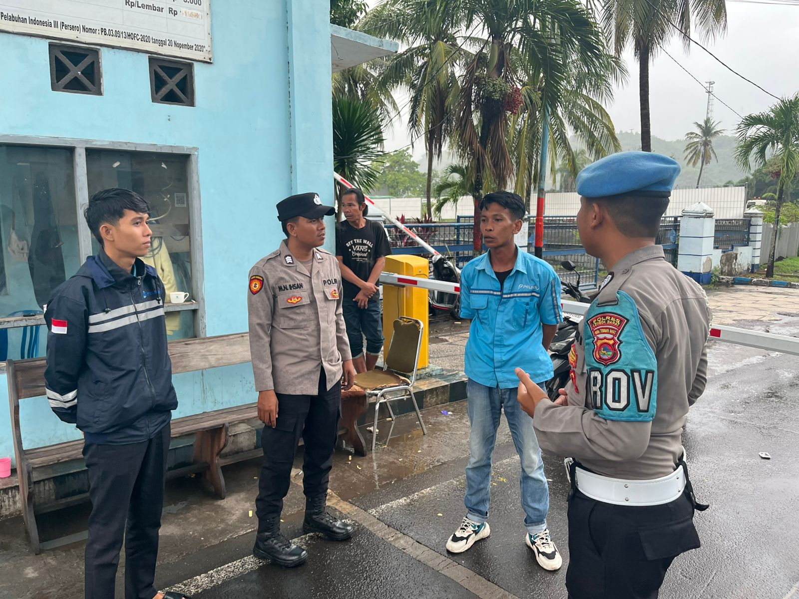 Polsek Kawasan Pelabuhan Lembar Tingkatkan Patroli Antisipasi Premanisme dan Kejahatan di Objek Vital