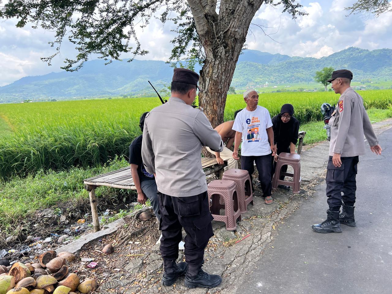 Polsek Kuripan Intensifkan Patroli Dialogis Cegah Gangguan Kamtibmas
