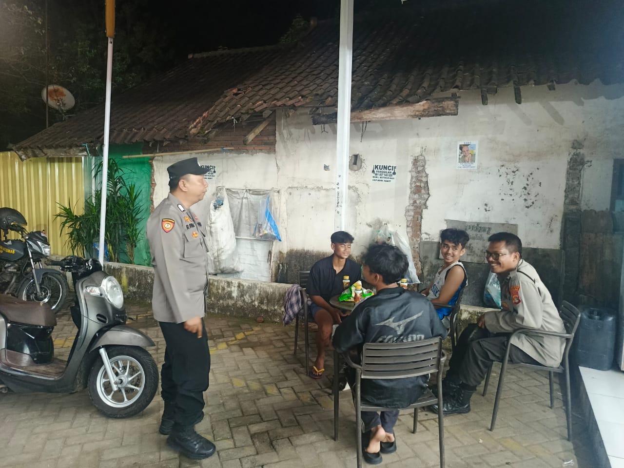 Polsek Lembar Intensifkan Patroli Malam, Masyarakat Beri Respon Positif