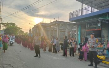 Polsek Lembar Kawal Ketat Tradisi Adat Nyongkolan, Pastikan Keamanan dan Ketertiban Terjaga