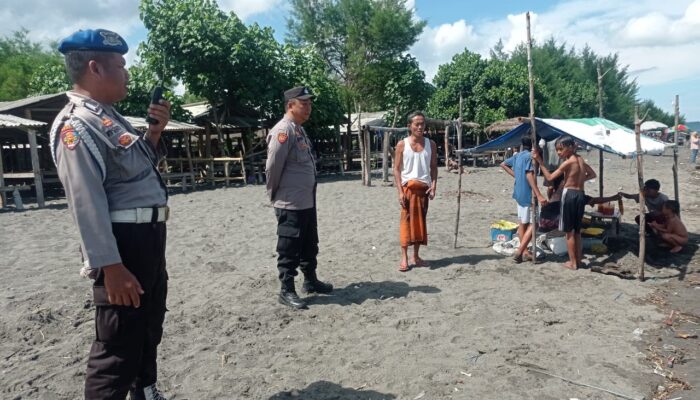 Upaya Preventif Polsek Lembar Antisipasi 3C di Area Wisata