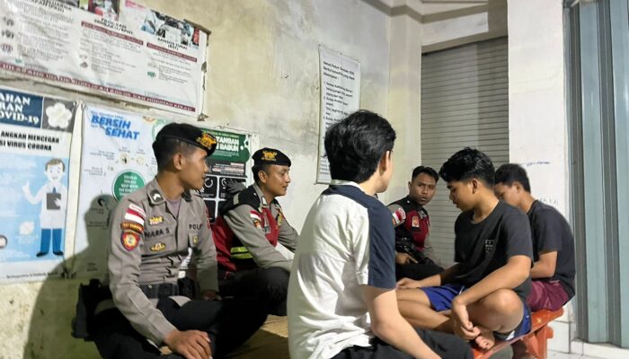 Polsek Sekotong Aktifkan Ronda Malam Demi Kamtibmas Kondusif