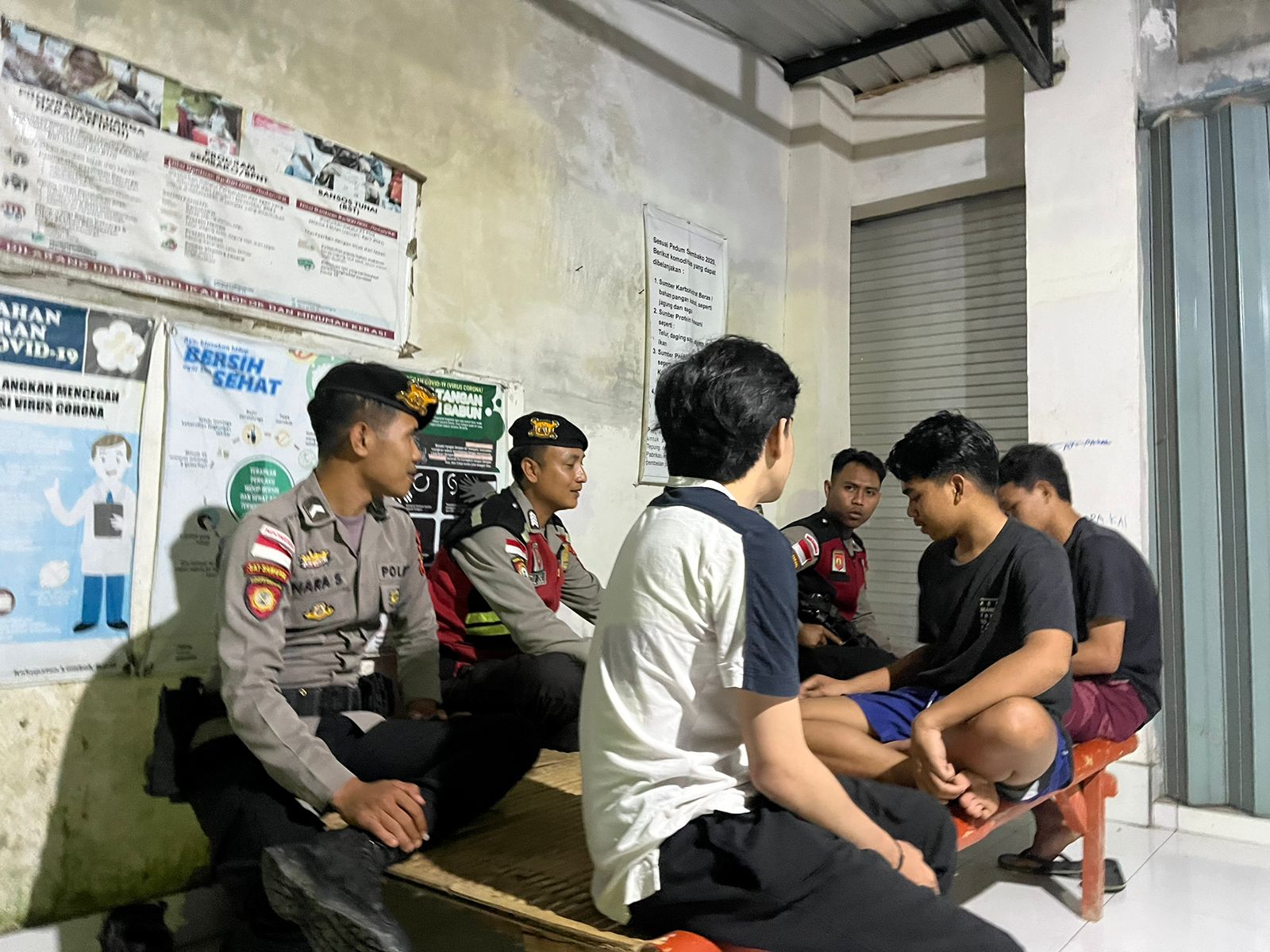 Polsek Sekotong Aktifkan Ronda Malam Demi Kamtibmas Kondusif
