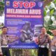 Satlantas Lombok Barat Intensifkan Spanduk Himbauan di Titik Rawan