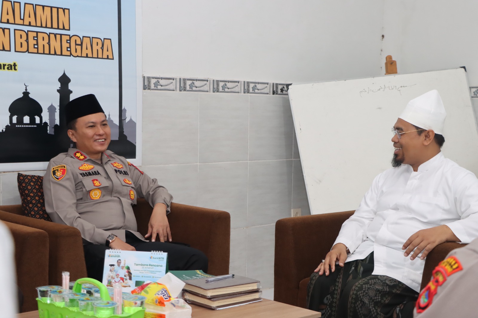 Kapolres Lombok Barat Jalin Sinergi dengan Tokoh Agama Jaga Harkamtibmas