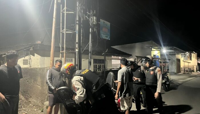 Tim Patroli Presisi Jaga Stabilitas Keamanan di Titik Rawan