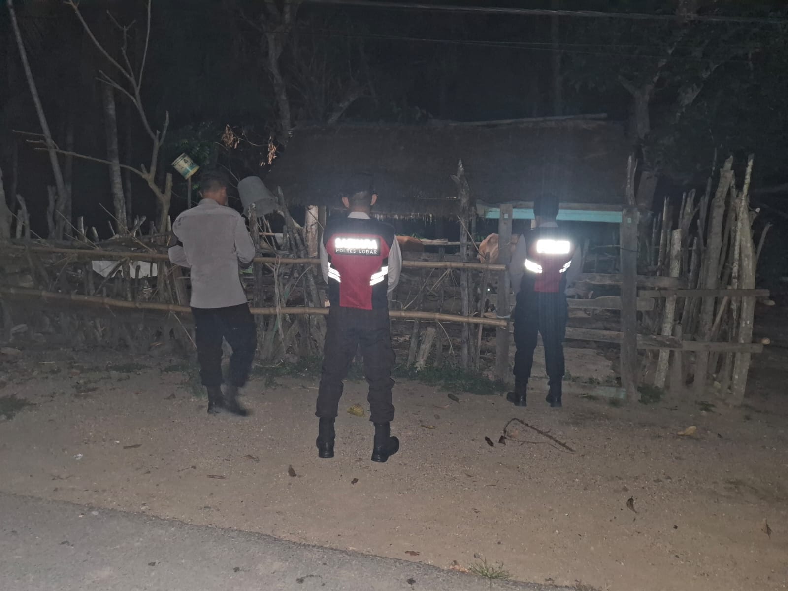 Antisipasi Pencurian Ternak, Polsek Sekotong Tingkatkan Patroli