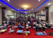 Lomba Mewarnai Meriahkan Hari Bhayangkara di Polres Lombok Barat