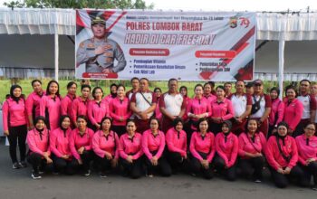 Sinergi Positif di Car Free Day Gerung Layanan Publik Gratis dan Semangat Kebersamaan