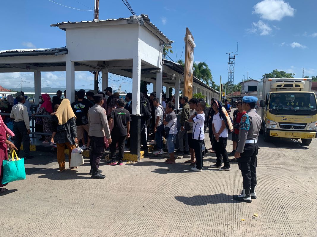 Keamanan Penyeberangan di Pelabuhan Lembar Tetap Terjaga saat Libur Panjang