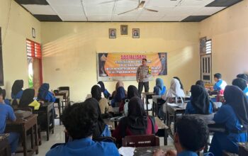 Cegah Kenakalan Remaja, Polres Gelar Penyuluhan di SMK N 2 Kuripan