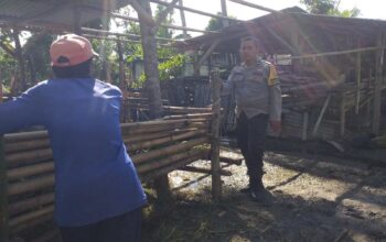 Bhabinkamtibmas Dorong Kemandirian Pangan Warga Kuripan Timur