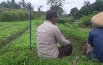 Bhabinkamtibmas Ajak Warga Montong Are Sukseskan Swasembada Pangan
