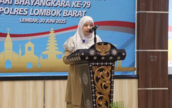 Bhayangkara ke-79, Polres Lombok Barat Gelar Doa Bersama