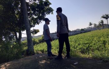 Ketahanan Pangan Desa Kuripan Sinergi Polri dan Warga