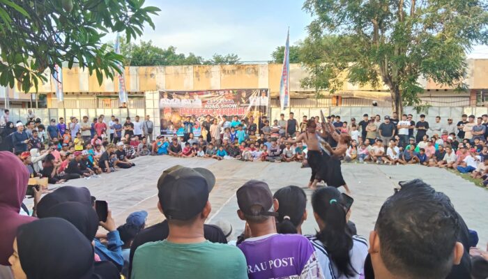 Pengamanan Ketat Road Show Peresean di Lombok Barat Berjalan Lancar