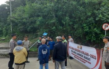 Pelabuhan Lembar Aman, Polres Lombok Barat Lakukan Pembinaan Ojek