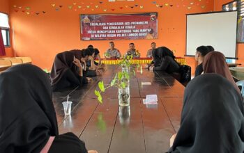 Polres Lombok Barat Edukasi Pelajar Kediri Cegah Narkoba dan Kenakalan Remaja