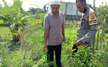 Polri Dorong Ketahanan Pangan di Desa Kuripan