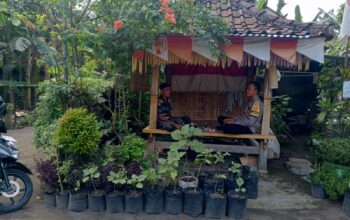 Polsek Kuripan Gandeng Warga Bangun Kemandirian Pangan Keluarga
