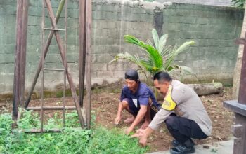 Polsek Lembar Gencarkan Edukasi Swasembada Pangan di Tingkat Desa