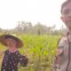Bhabinkamtibmas Lembar Ajak Petani Penimbung Wujudkan Kemandirian Pangan