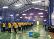 Turnamen Bulutangkis Satker Polres Lombok Barat Meriahkan Hari Bhayangkara ke-79