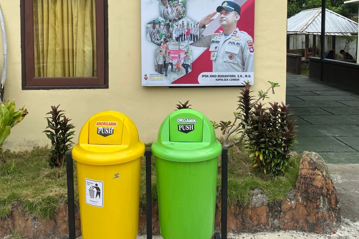 Polsek Lembar Dinilai dalam Lomba Kebersihan Mako Polres Lombok Barat