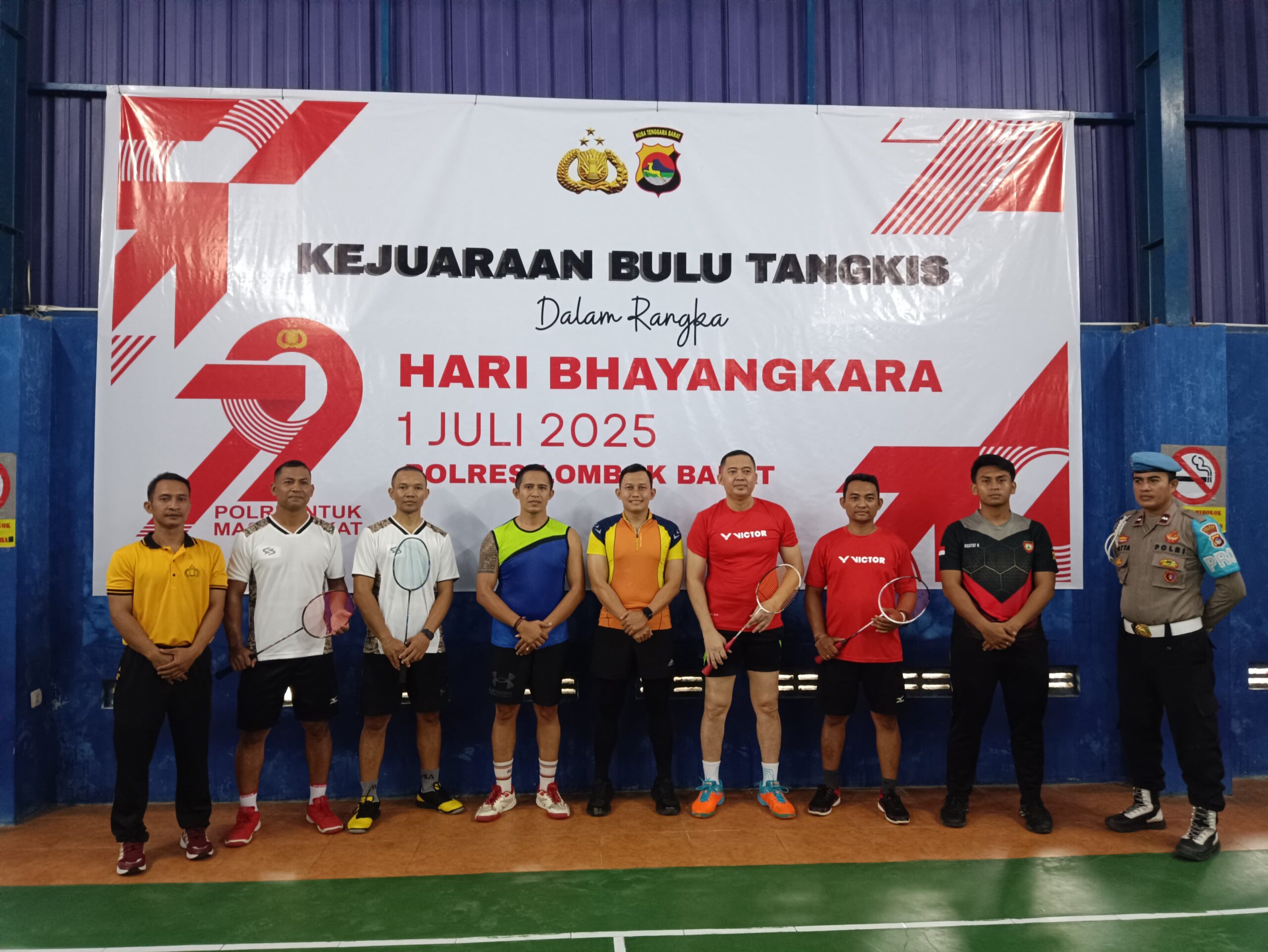 Sat. Reskrim Juara Kapolres Cup 2025 di Kediri, Lombok Barat