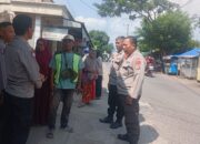 Polres Lombok Barat Intensifkan Patroli Kamtibmas di Simpang Empat Rumak